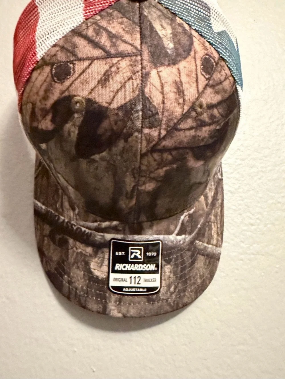 Ridge & River Stars and Stripes Camo Trucker Hat